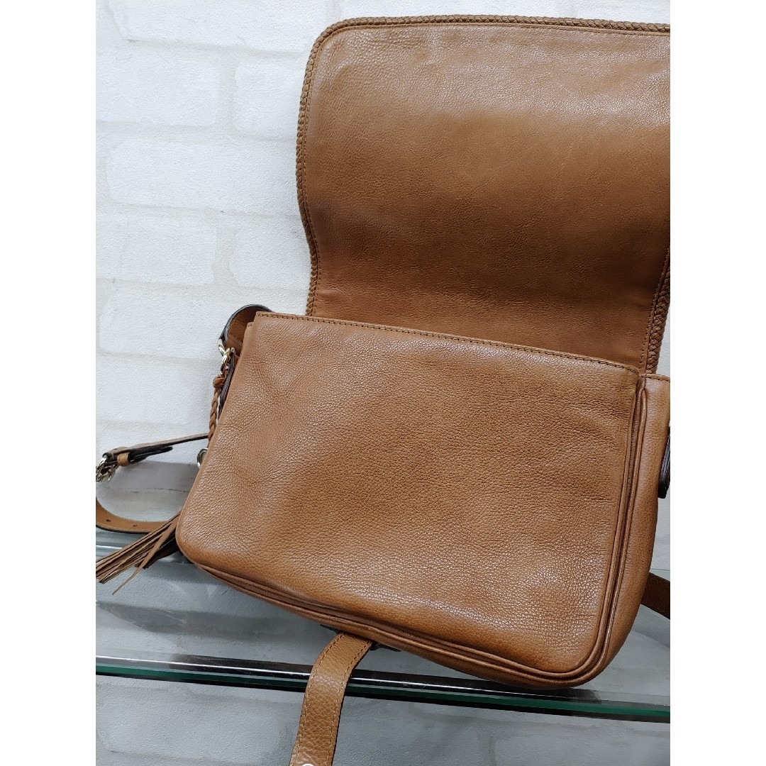 GUCCI - GUCCI グッチ マラケシュ レザー タッセル ショルダー GUCCI - GUCCI グッチ マラケシュ レザー タッセル ショルダー