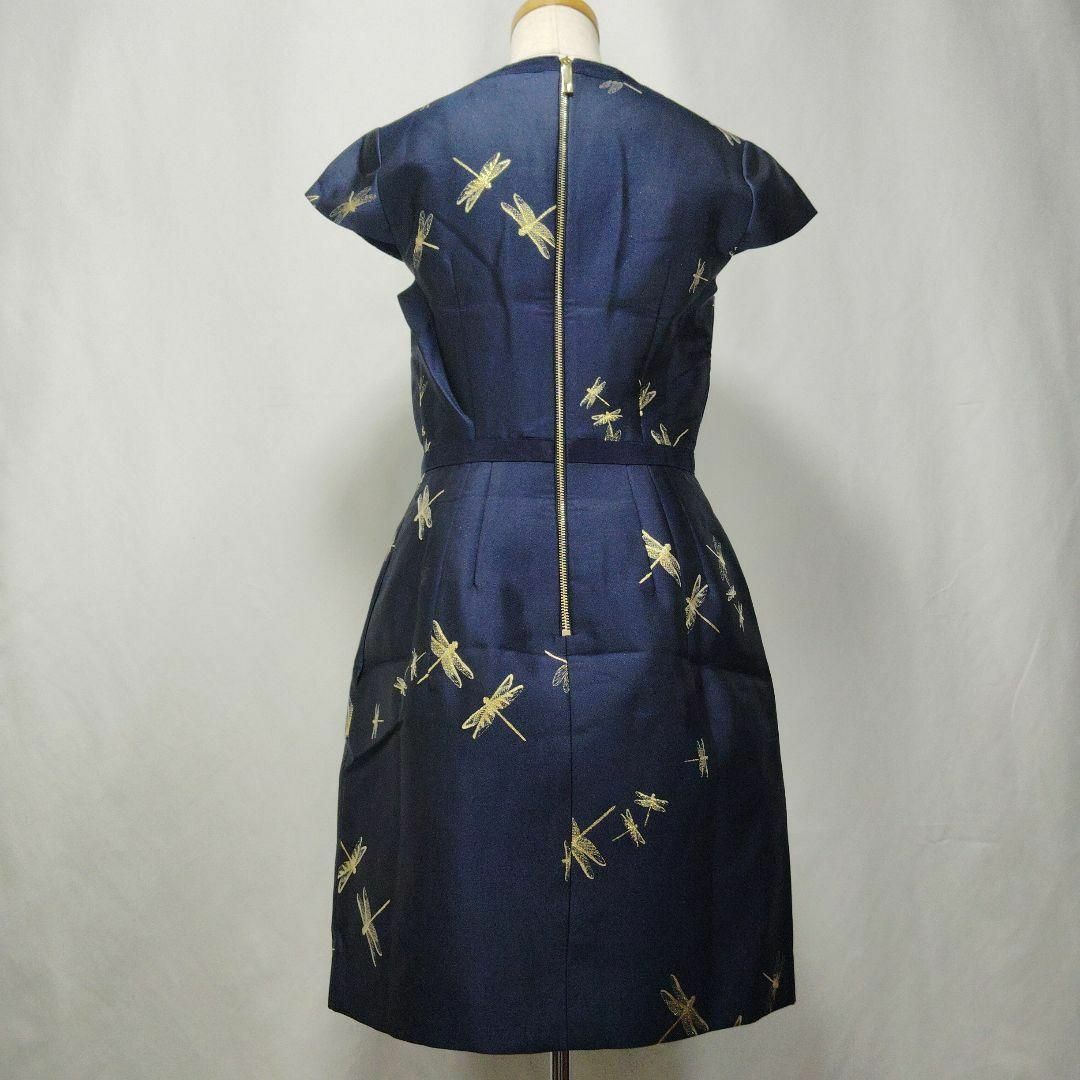 TED BAKER - TED BAKER テッドベイカー ワンピース とんぼ柄 TED BAKER - TED BAKER テッドベイカー ワンピース とんぼ柄