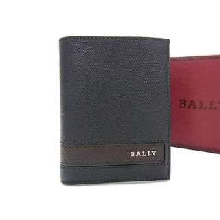バリー(Bally)の■新品■未使用■ BALLY バリー レザー 二つ折り 財布 ウォレット 札入れ カード入れ メンズ ブラック系 FM0213(長財布)