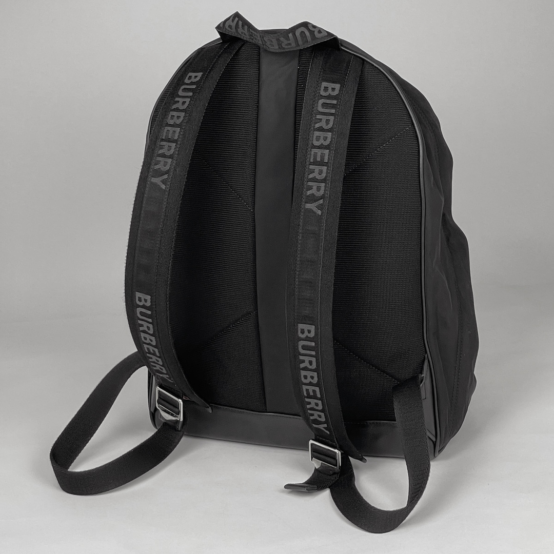BURBERRY - 【在庫一掃】 バーバリー ロゴ リュック 【中古】の BURBERRY - 【在庫一掃】 バーバリー ロゴ リュック 【中古】の
