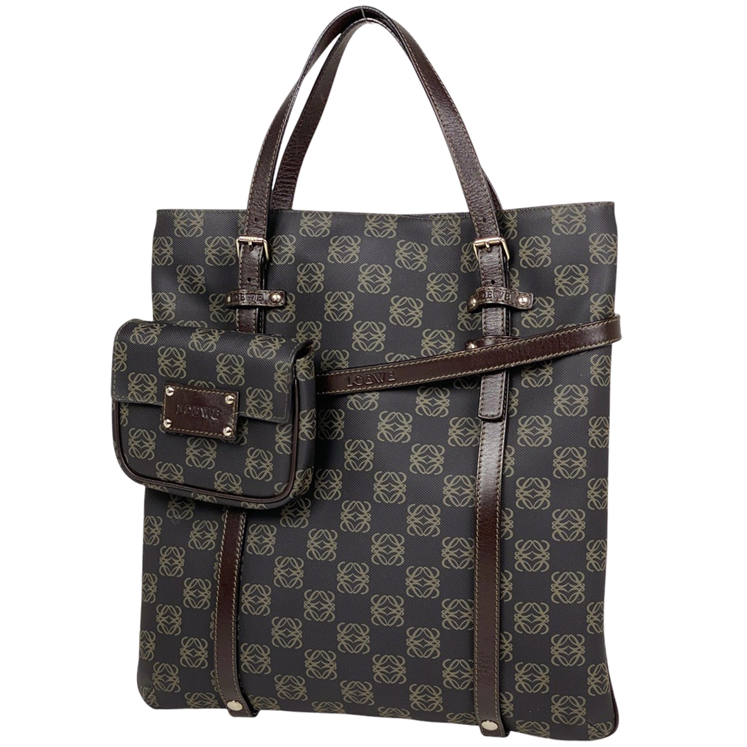 LOEWE - 【在庫一掃】 ロエベ アナグラム ハンドバッグ 【中古 LOEWE - 【在庫一掃】 ロエベ アナグラム ハンドバッグ 【中古