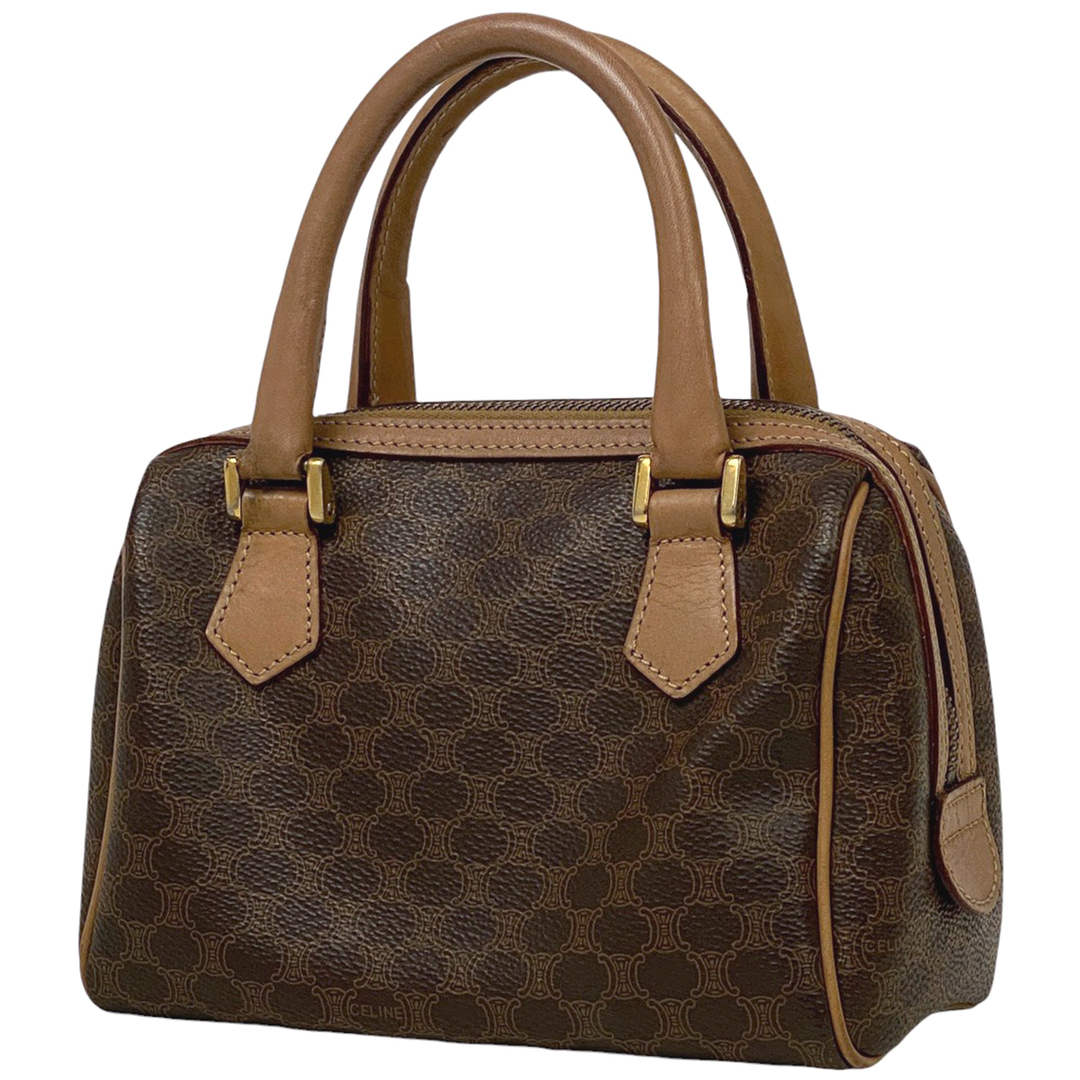CELINE - 【在庫一掃】 セリーヌ マカダム柄 ミニ ハンドバッグ CELINE - 【在庫一掃】 セリーヌ マカダム柄 ミニ ハンドバッグ