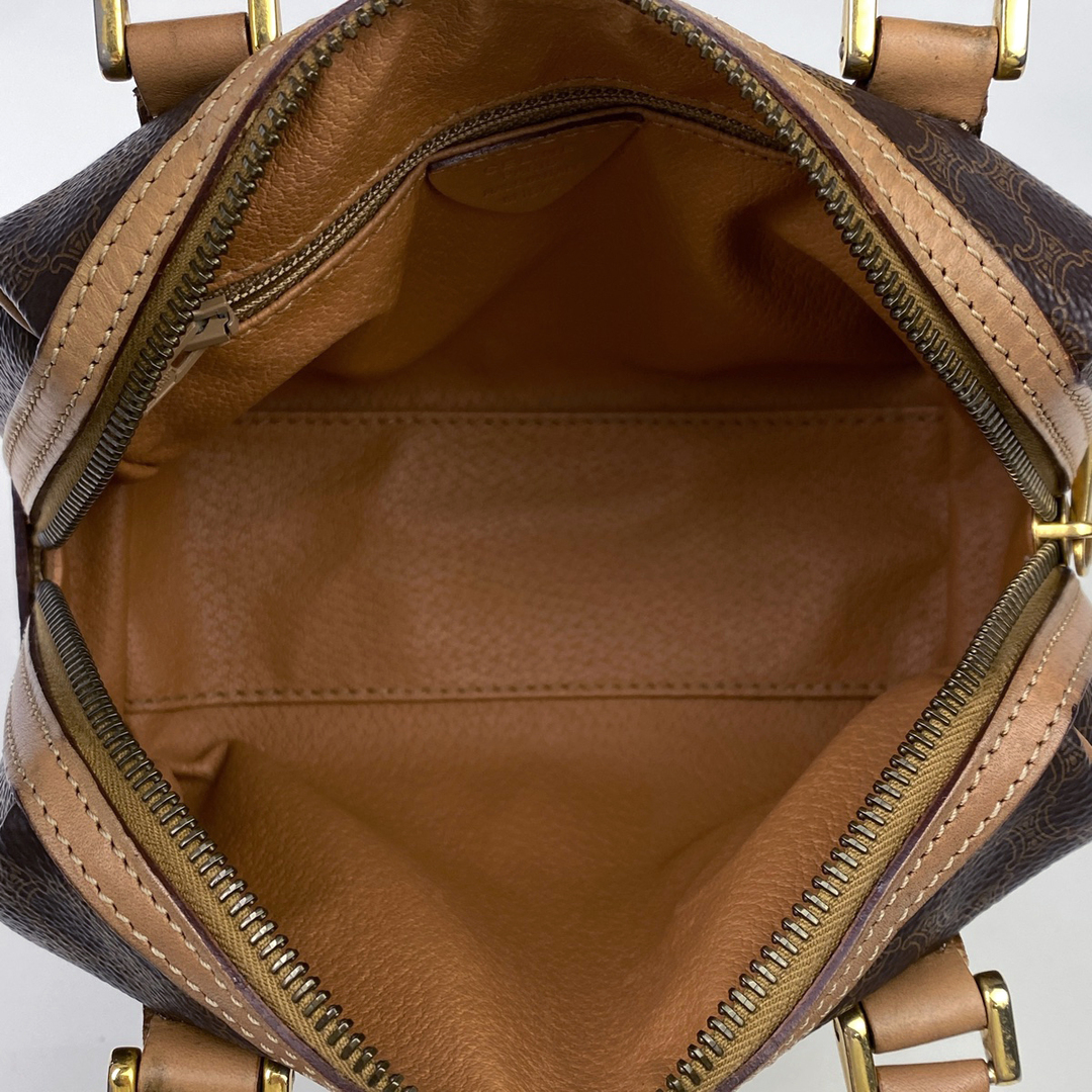 CELINE - 【在庫一掃】 セリーヌ マカダム柄 ミニ ハンドバッグ CELINE - 【在庫一掃】 セリーヌ マカダム柄 ミニ ハンドバッグ
