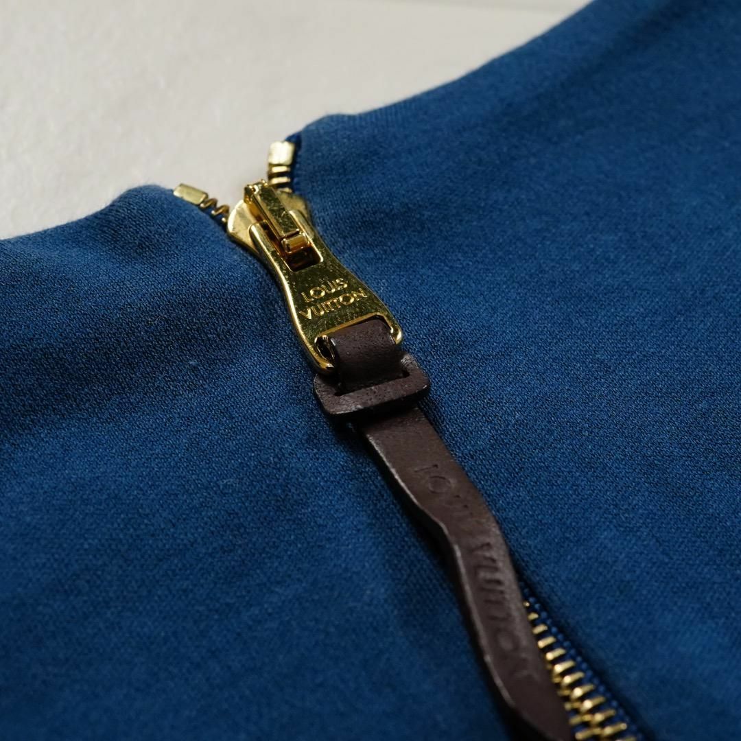 LOUIS VUITTON - 美品 LOUIS VUITTON ワンピース Mサイズ ブルー LOUIS VUITTON - 美品 LOUIS VUITTON ワンピース Mサイズ ブルー