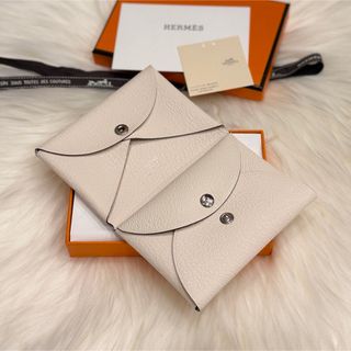 HERMES - HERMES(エルメス) カードケース美品 カルヴィ 黒の通販 HERMES - HERMES(エルメス) カードケース美品 カルヴィ 黒の通販