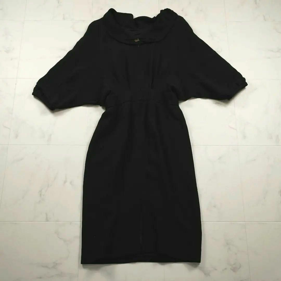 LOUIS VUITTON - 美品 LOUIS VUITTON ワンピース ブラック #36 LOUIS VUITTON - 美品 LOUIS VUITTON ワンピース ブラック #36