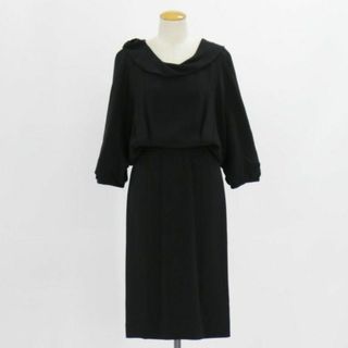 LOUIS VUITTON - 美品 LOUIS VUITTON ワンピース ブラック #36 LOUIS VUITTON - 美品 LOUIS VUITTON ワンピース ブラック #36