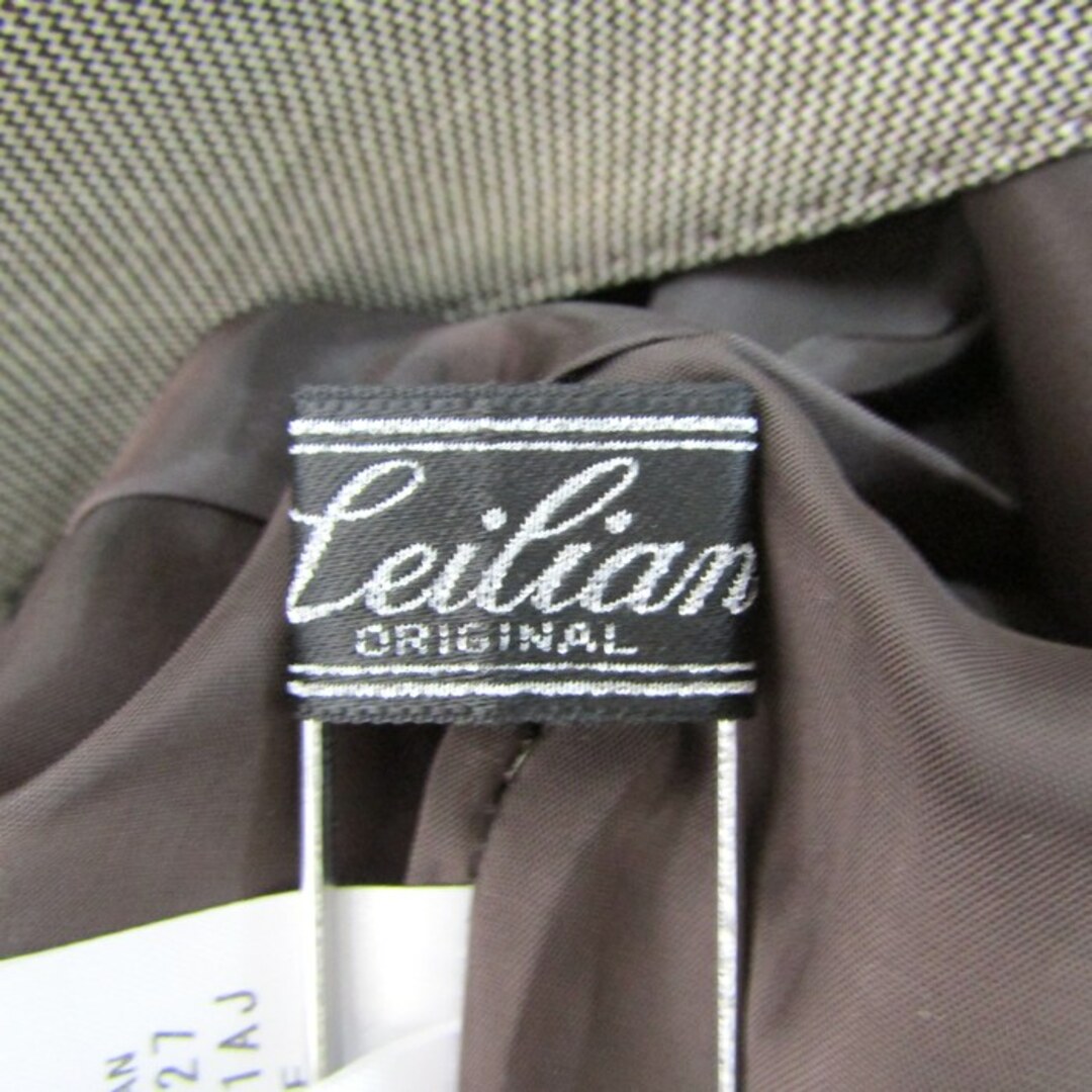 leilian - レリアン スーツ セットアップ ウール混 ストレッチ leilian - レリアン スーツ セットアップ ウール混 ストレッチ