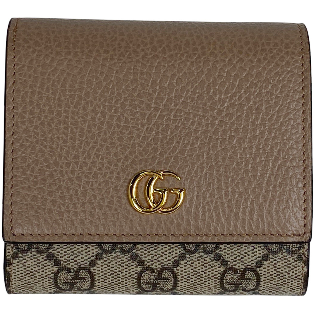 GUCCI - 【在庫一掃】 グッチ ダブルG バイカラー ミディアム GUCCI - 【在庫一掃】 グッチ ダブルG バイカラー ミディアム