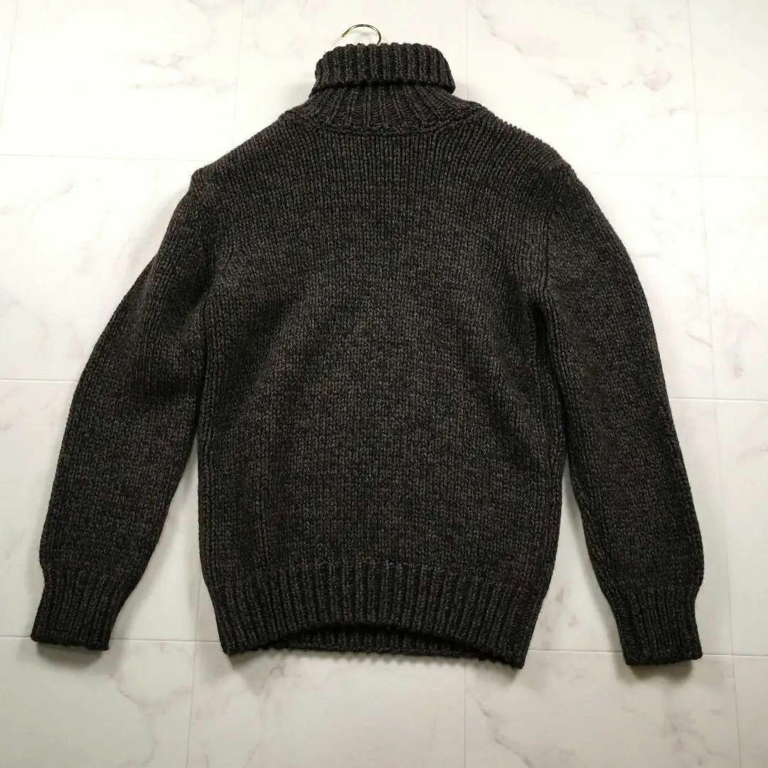 ZANONE - 美品 ZANONE セーター ブラウン系 #50 羊毛 ハイネック ZANONE - 美品 ZANONE セーター ブラウン系 #50 羊毛 ハイネック