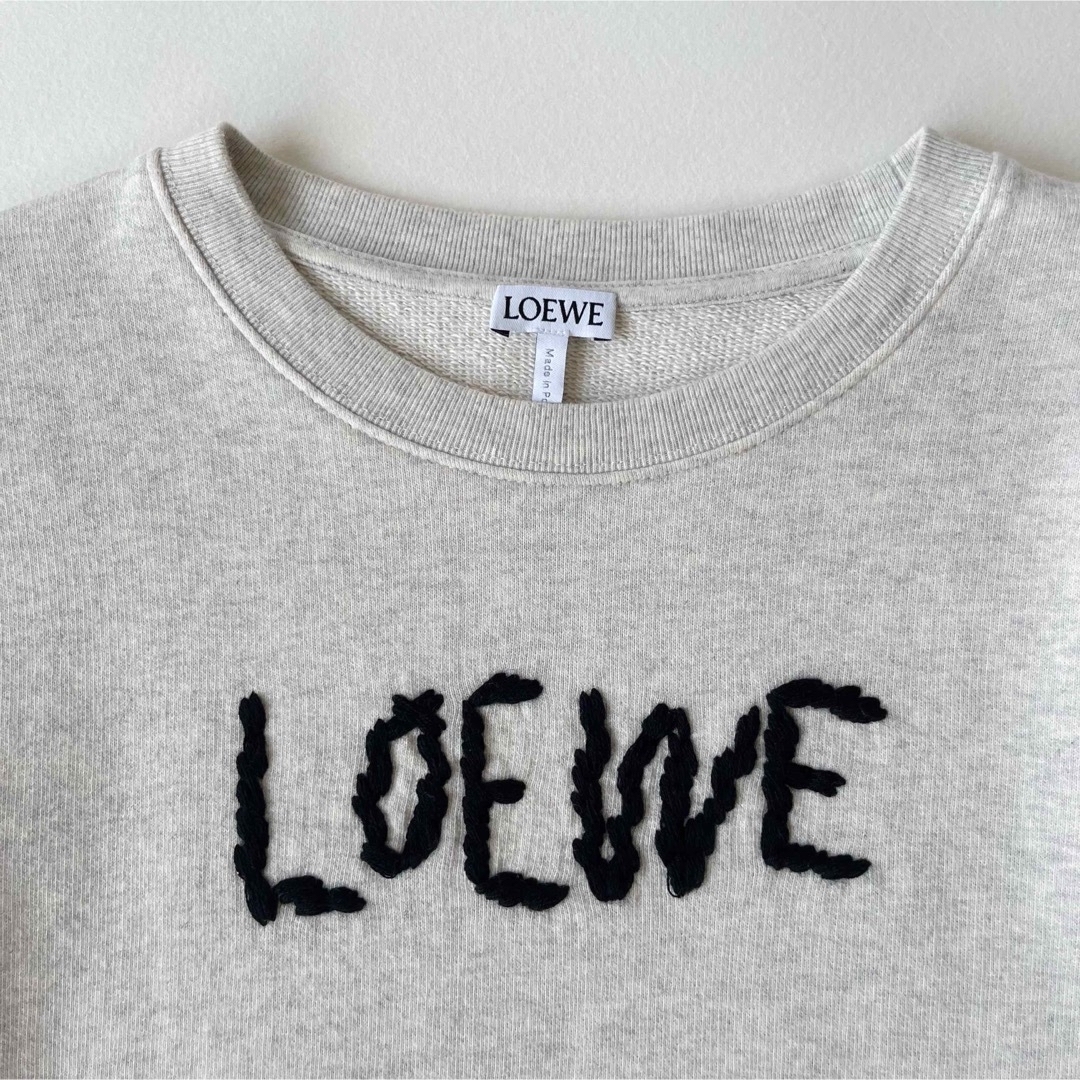 LOEWE - LOEWE Embroidered Sweatshirt スウェット ロゴ 刺繍の LOEWE - LOEWE Embroidered Sweatshirt スウェット ロゴ 刺繍の