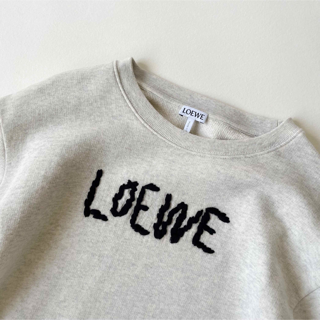 LOEWE - LOEWE Embroidered Sweatshirt スウェット ロゴ 刺繍の LOEWE - LOEWE Embroidered Sweatshirt スウェット ロゴ 刺繍の