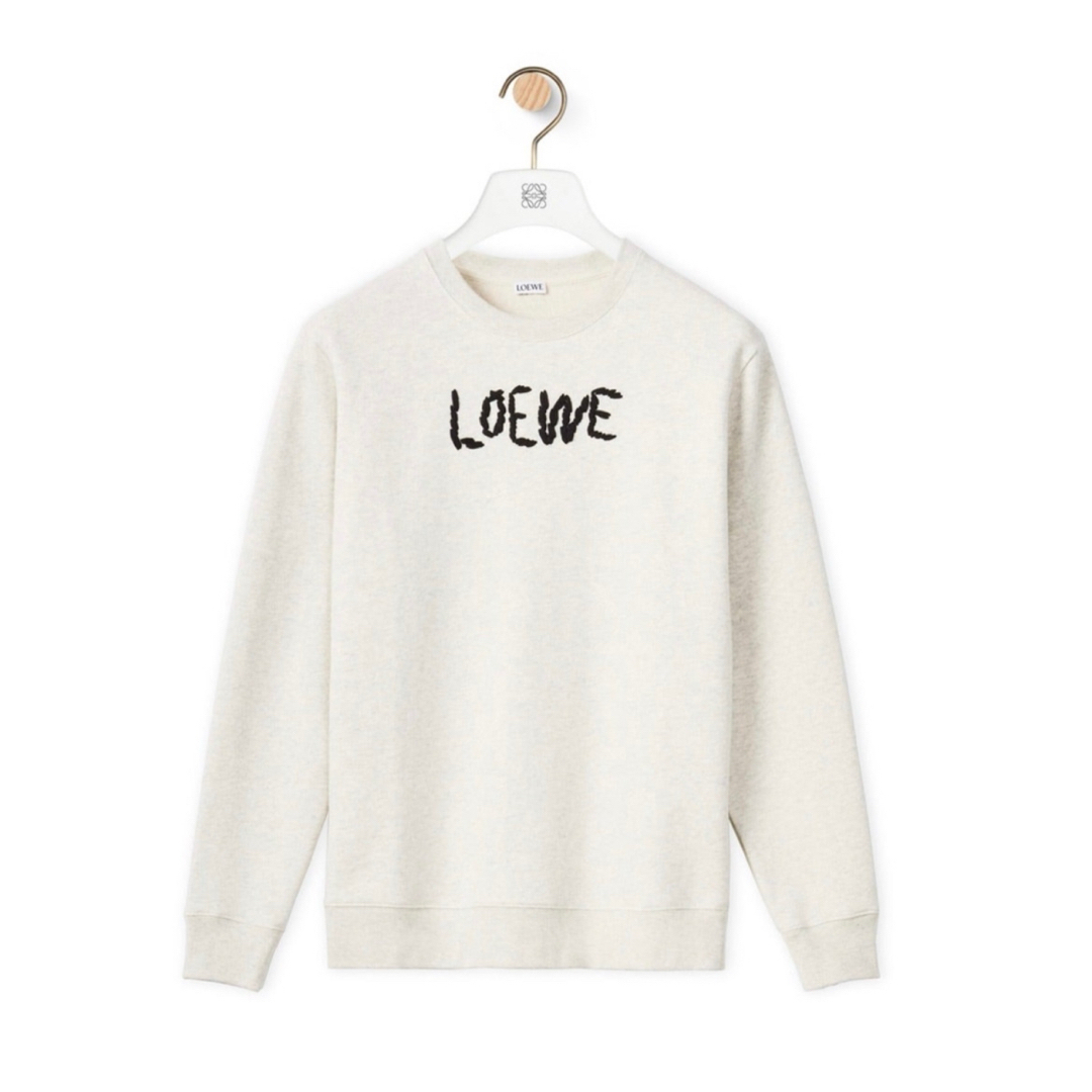 LOEWE - LOEWE Embroidered Sweatshirt スウェット ロゴ 刺繍の LOEWE - LOEWE Embroidered Sweatshirt スウェット ロゴ 刺繍の