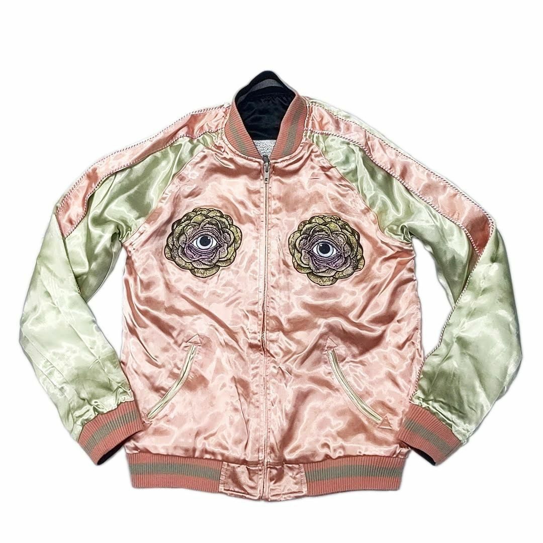 ヒグチユウコ - 美品 ヒグチユウコ リバーシブルスカジャン 猫 ヒグチユウコ - 美品 ヒグチユウコ リバーシブルスカジャン 猫