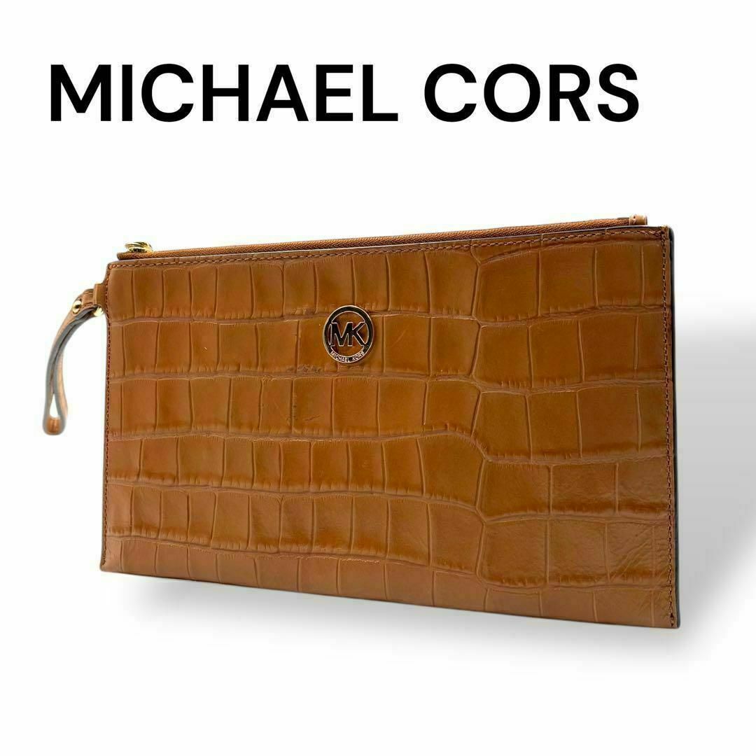 MICHAEL KORS - MICHAEL KORS マイケルコース クラッチバッグ 型 MICHAEL KORS - MICHAEL KORS マイケルコース クラッチバッグ 型