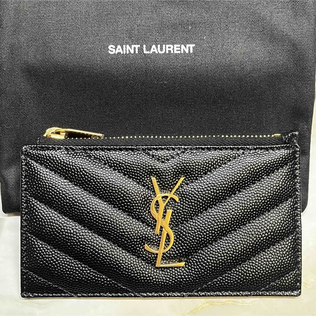 SAINT LAURENT - 【新品未使用】サンローラン カードケース SAINT LAURENT - 【新品未使用】サンローラン カードケース