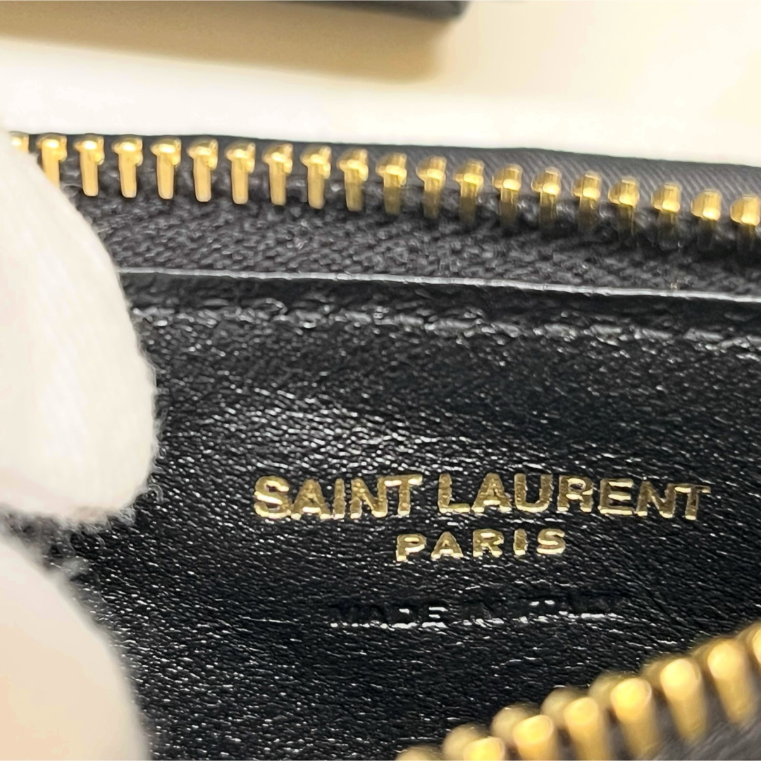 SAINT LAURENT - 【新品未使用】サンローラン カードケース SAINT LAURENT - 【新品未使用】サンローラン カードケース