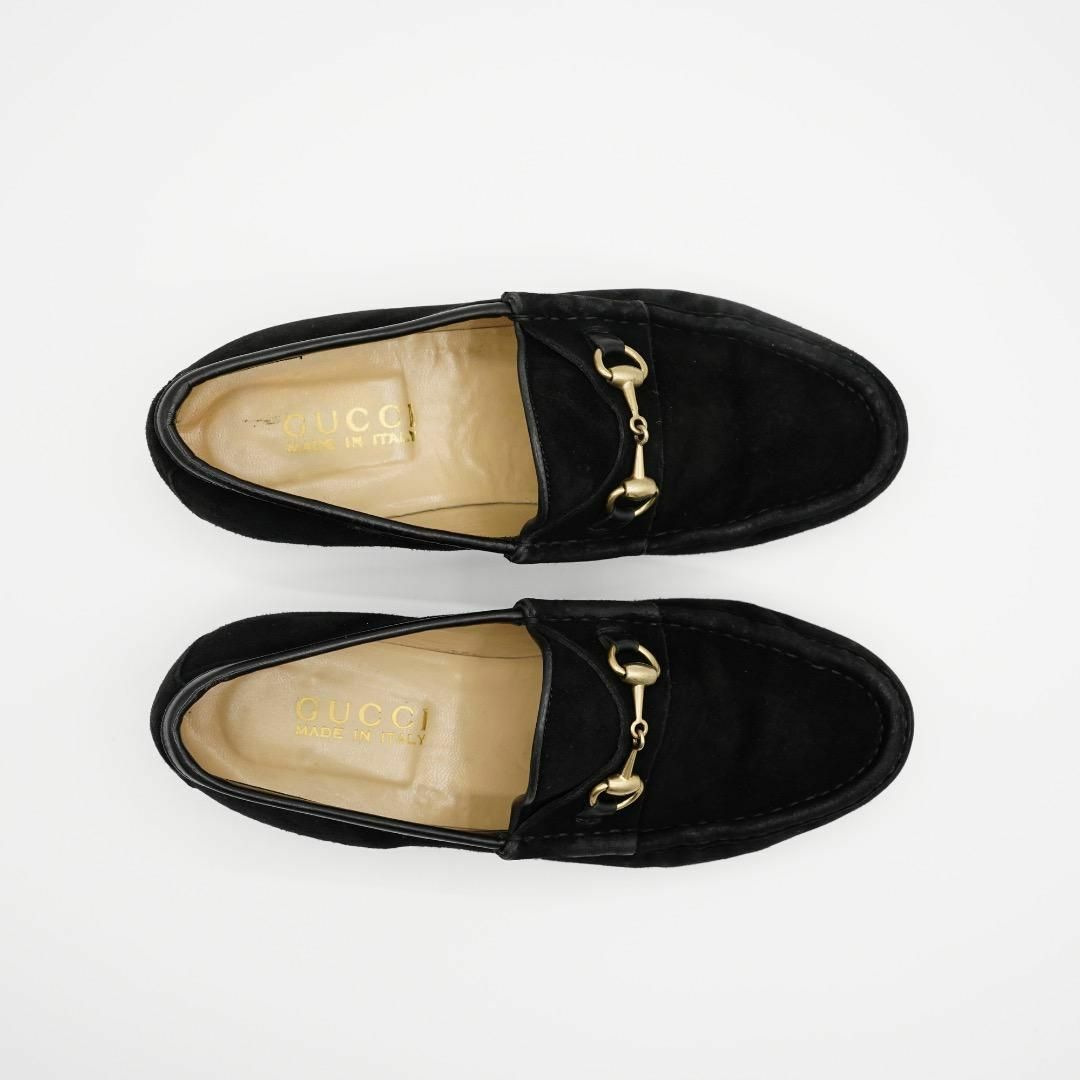 GUCCI - GUCCI ローファー スエード ブラック #34 1/2の通販 by GUCCI - GUCCI ローファー スエード ブラック #34 1/2の通販 by