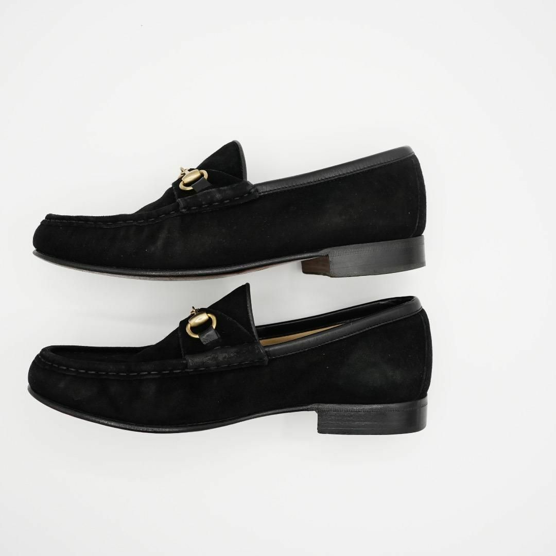 GUCCI - GUCCI ローファー スエード ブラック #34 1/2の通販 by GUCCI - GUCCI ローファー スエード ブラック #34 1/2の通販 by