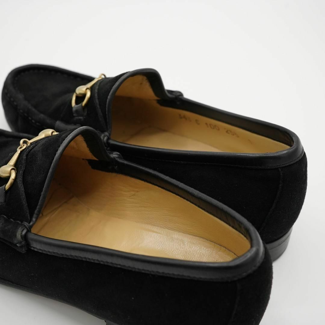 GUCCI - GUCCI ローファー スエード ブラック #34 1/2の通販 by GUCCI - GUCCI ローファー スエード ブラック #34 1/2の通販 by