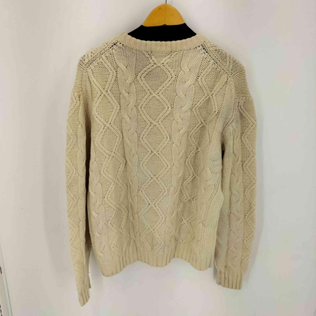 WOOLRICH - WOOLRICH(ウールリッチ) 80S ウールケーブルニット WOOLRICH - WOOLRICH(ウールリッチ) 80S ウールケーブルニット