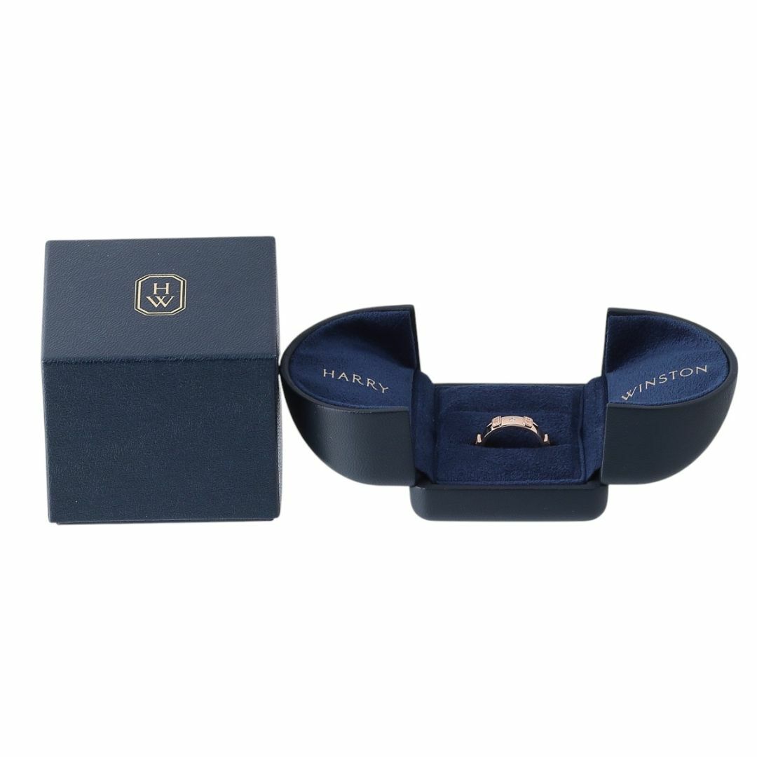 HARRY WINSTON - ハリーウィンストン HWロゴ バンド リング 1PD HARRY WINSTON - ハリーウィンストン HWロゴ バンド リング 1PD
