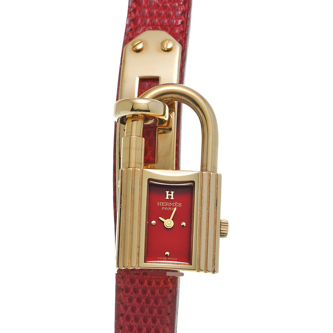 HERMES - 中古 エルメス HERMES KE1.201 レッド レディース HERMES - 中古 エルメス HERMES KE1.201 レッド レディース