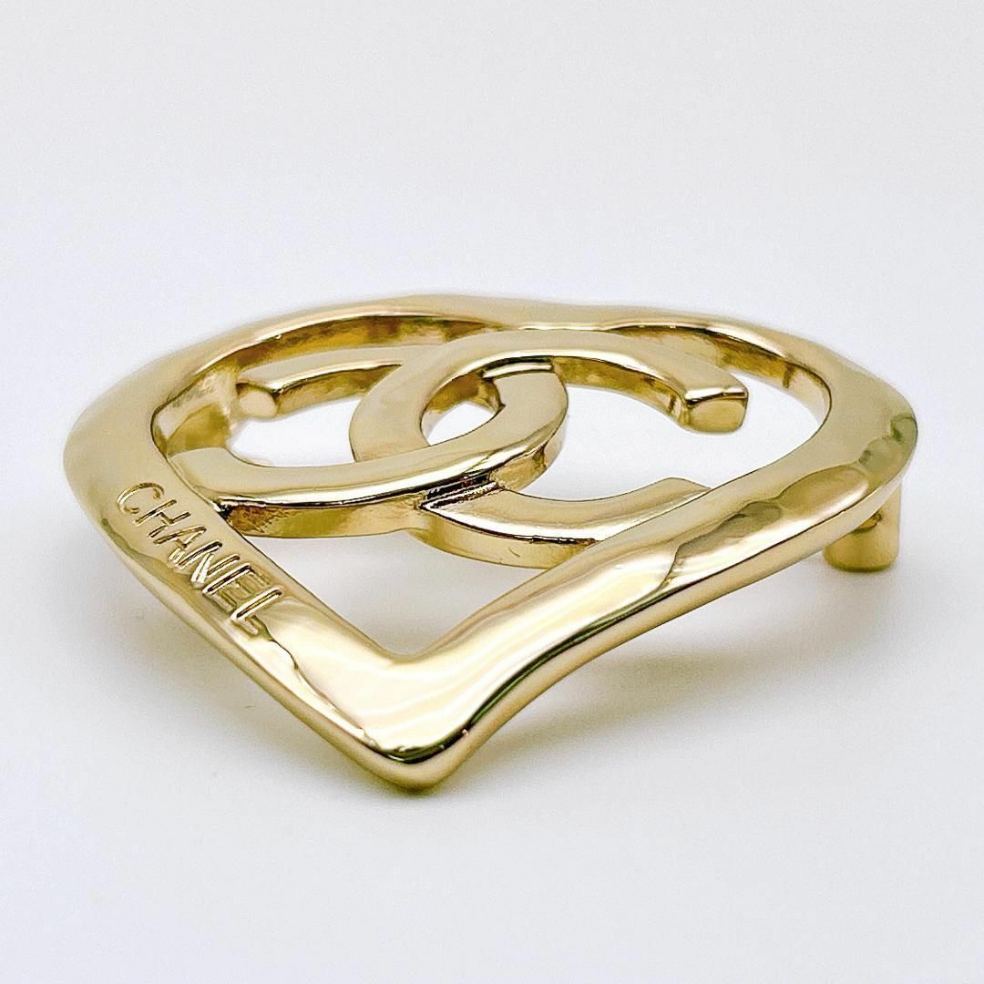 CHANEL - 【極美品!鑑定済み!】 シャネル ブローチ ハート CHANEL - 【極美品!鑑定済み!】 シャネル ブローチ ハート