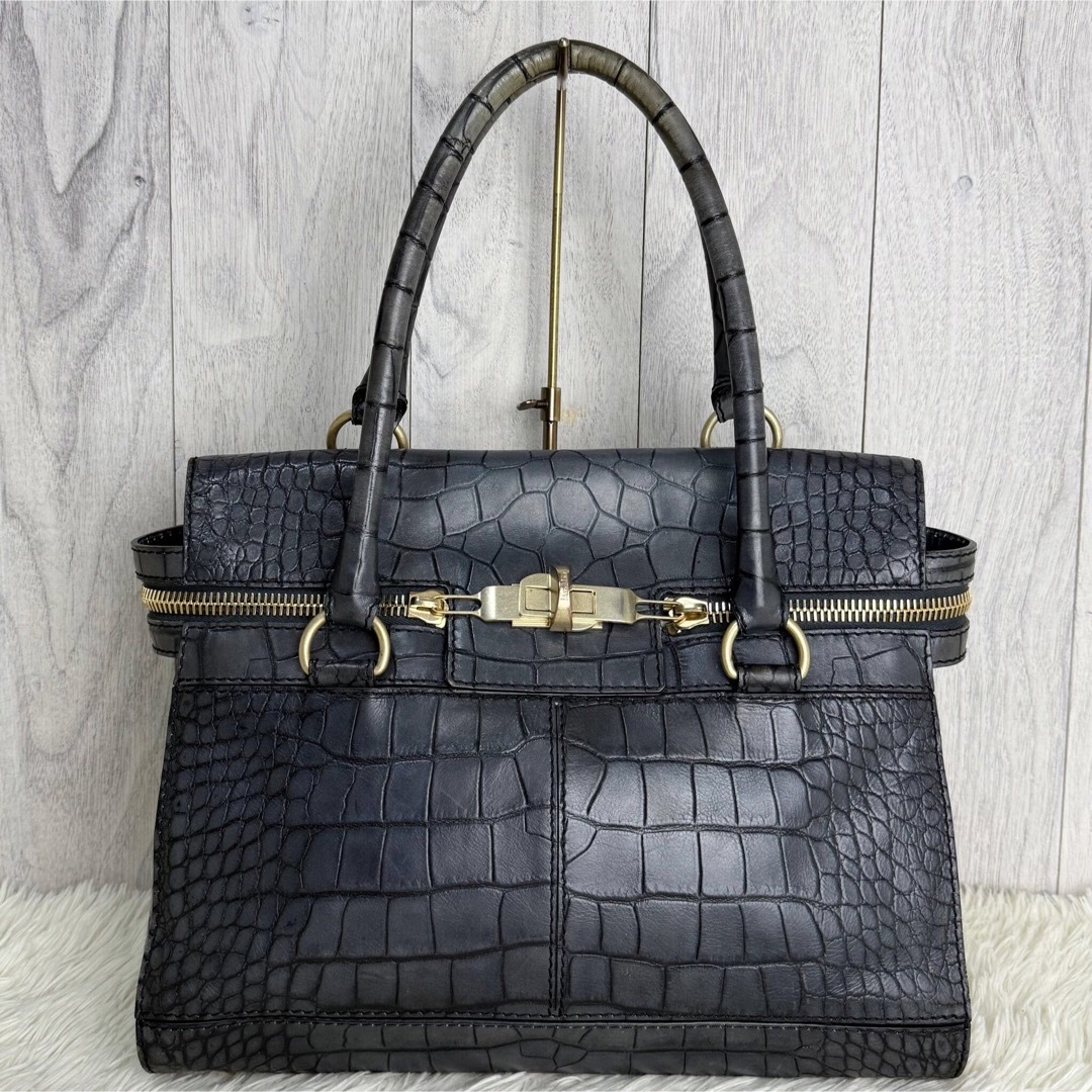 Max Mara - 美品♡A4可♡Max Mara マックスマーラ ターンロック Max Mara - 美品♡A4可♡Max Mara マックスマーラ ターンロック