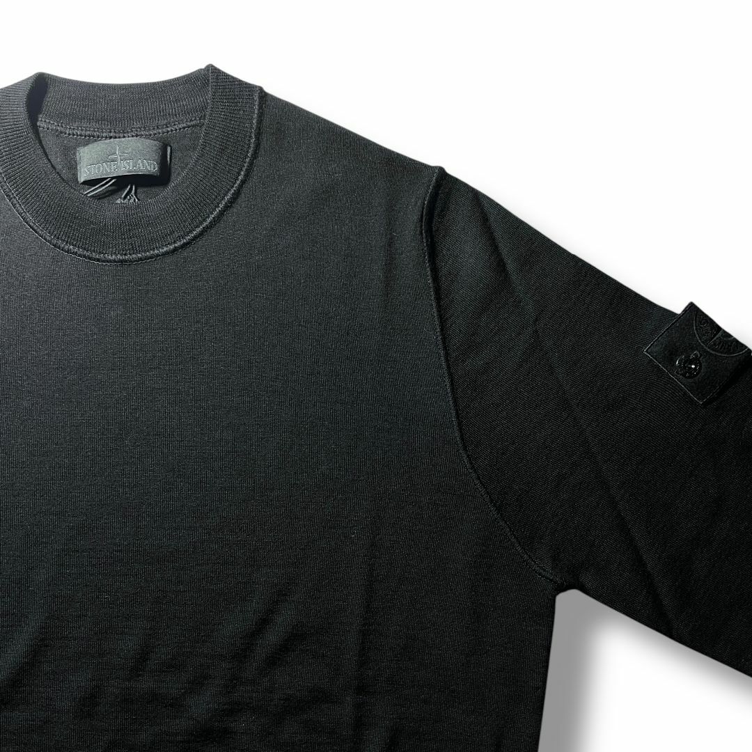 STONE ISLAND - STONE ISLAND GHOST ウールニット セーター STONE ISLAND - STONE ISLAND GHOST ウールニット セーター