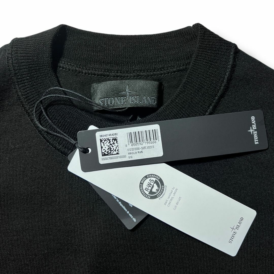 STONE ISLAND - STONE ISLAND GHOST ウールニット セーター STONE ISLAND - STONE ISLAND GHOST ウールニット セーター