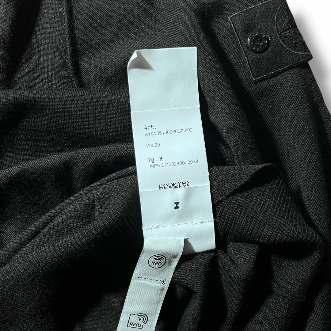 STONE ISLAND - STONE ISLAND GHOST ウールニット セーター STONE ISLAND - STONE ISLAND GHOST ウールニット セーター
