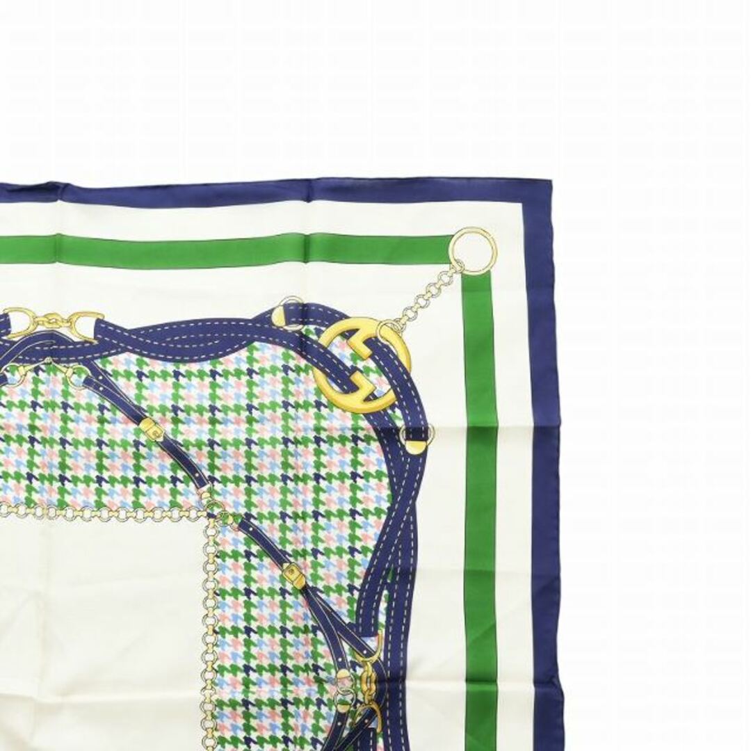 GUCCI - グッチ GUCCI 大判スカーフ ストール ロゴ 総柄 マルチ GUCCI - グッチ GUCCI 大判スカーフ ストール ロゴ 総柄 マルチ