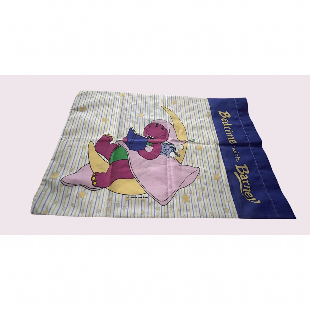 🌙🛏♡ vintage Barney バーニー ♡ピロー ビンテージシーツの 🌙🛏♡ vintage Barney バーニー ♡ピロー ビンテージシーツの
