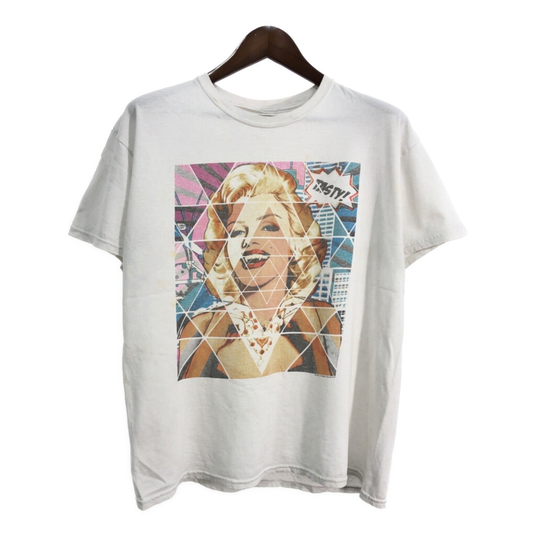 Marilyn Monroe マリリン・モンロー 半袖Tシャツ ホワイト Marilyn Monroe マリリン・モンロー 半袖Tシャツ ホワイト