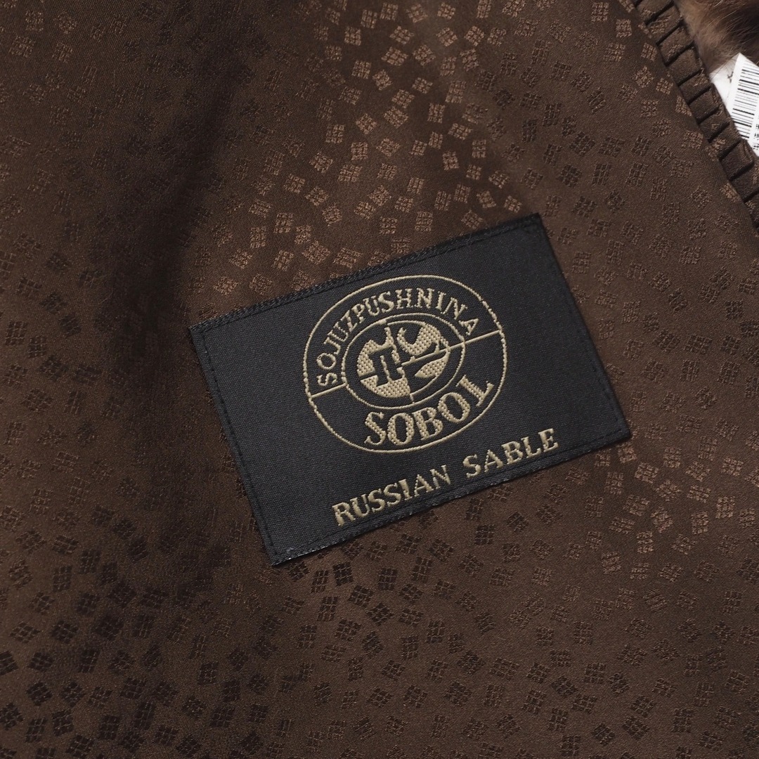□美品□SOBOL ソボル ロシアンセーブル ポンチョ サイズFR □美品□SOBOL ソボル ロシアンセーブル ポンチョ サイズFR