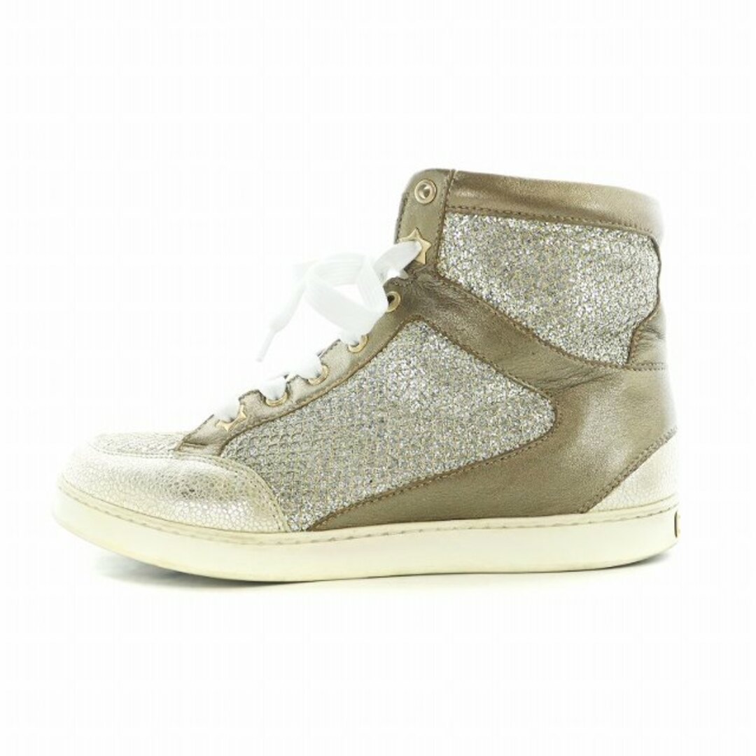 JIMMY CHOO - ジミーチュウ ハイカットスニーカー シューズ 靴 JIMMY CHOO - ジミーチュウ ハイカットスニーカー シューズ 靴