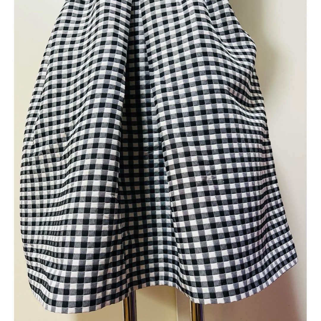 ZARA - 定価14899円 ZARA ザラ ギンガムチェック ワンピース Mの ZARA - 定価14899円 ZARA ザラ ギンガムチェック ワンピース Mの