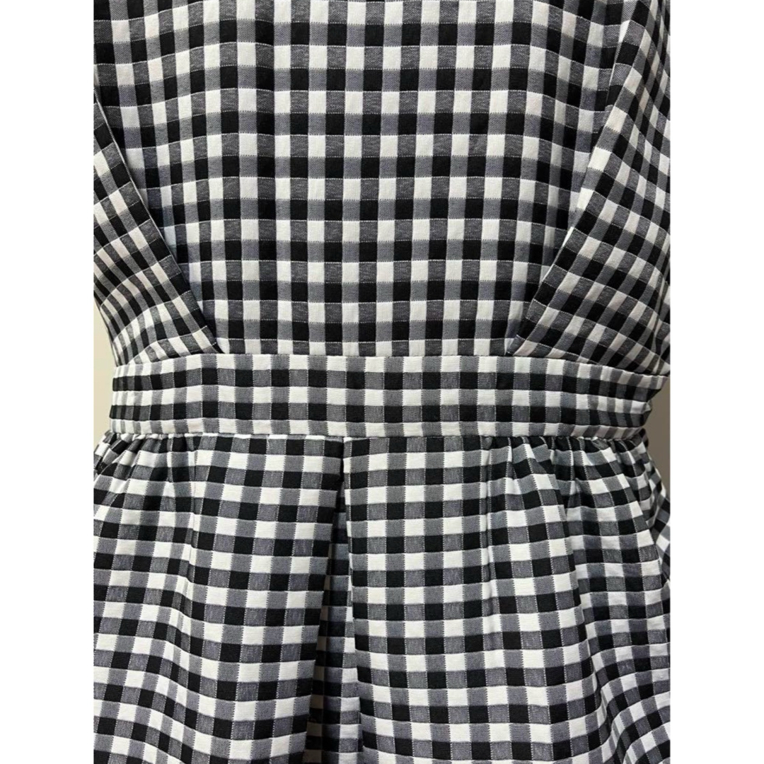 ZARA - 定価14899円 ZARA ザラ ギンガムチェック ワンピース Mの ZARA - 定価14899円 ZARA ザラ ギンガムチェック ワンピース Mの