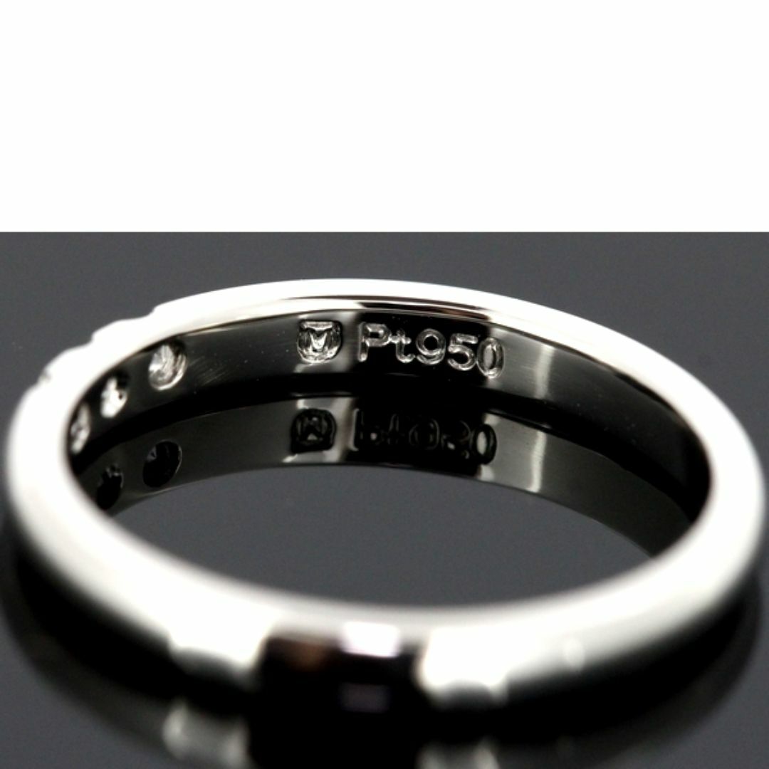 MIKIMOTO - ミキモト ダイヤモンド 0.06ct リング Pt950 8号の MIKIMOTO - ミキモト ダイヤモンド 0.06ct リング Pt950 8号の