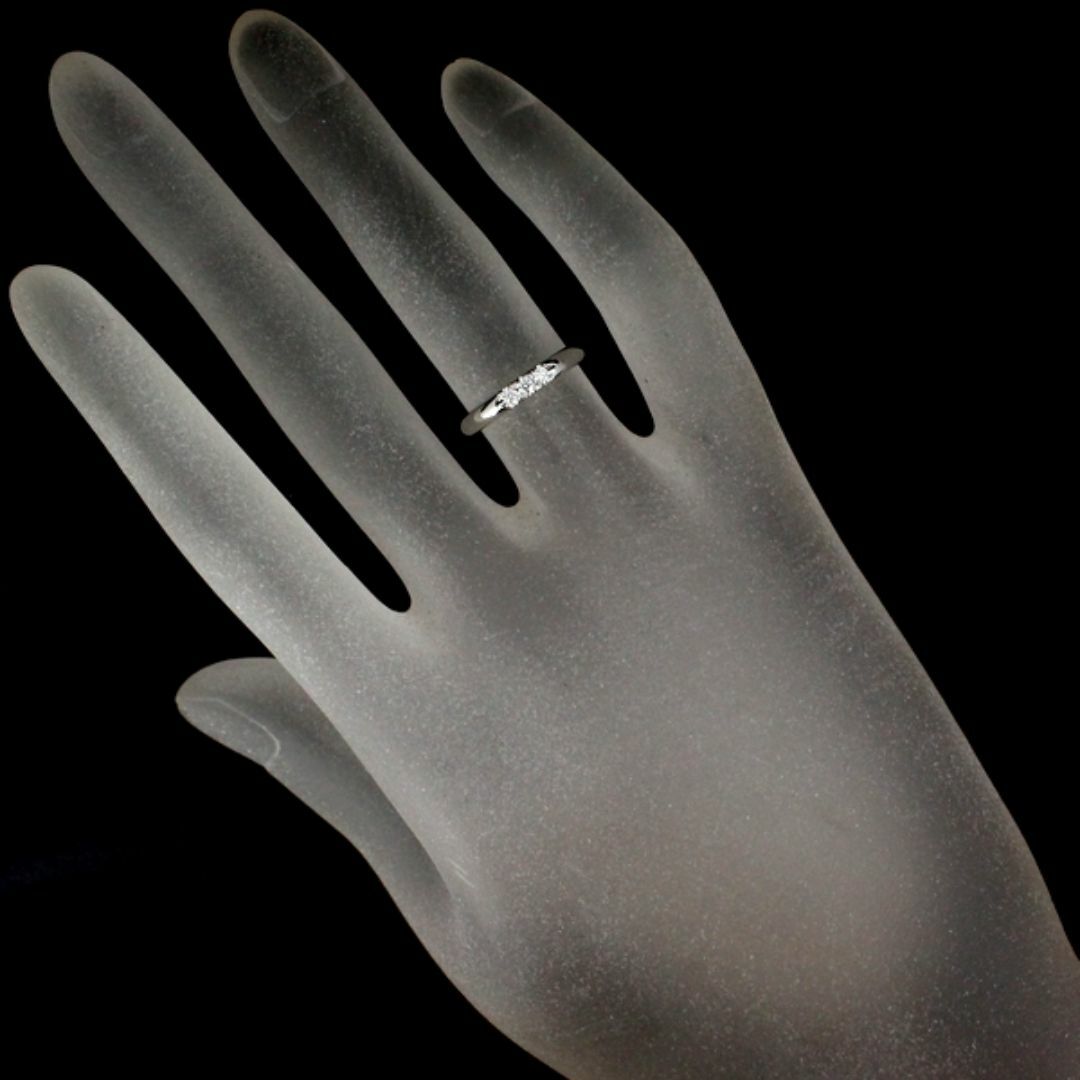 MIKIMOTO - ミキモト ダイヤモンド 0.06ct リング Pt950 8号の MIKIMOTO - ミキモト ダイヤモンド 0.06ct リング Pt950 8号の