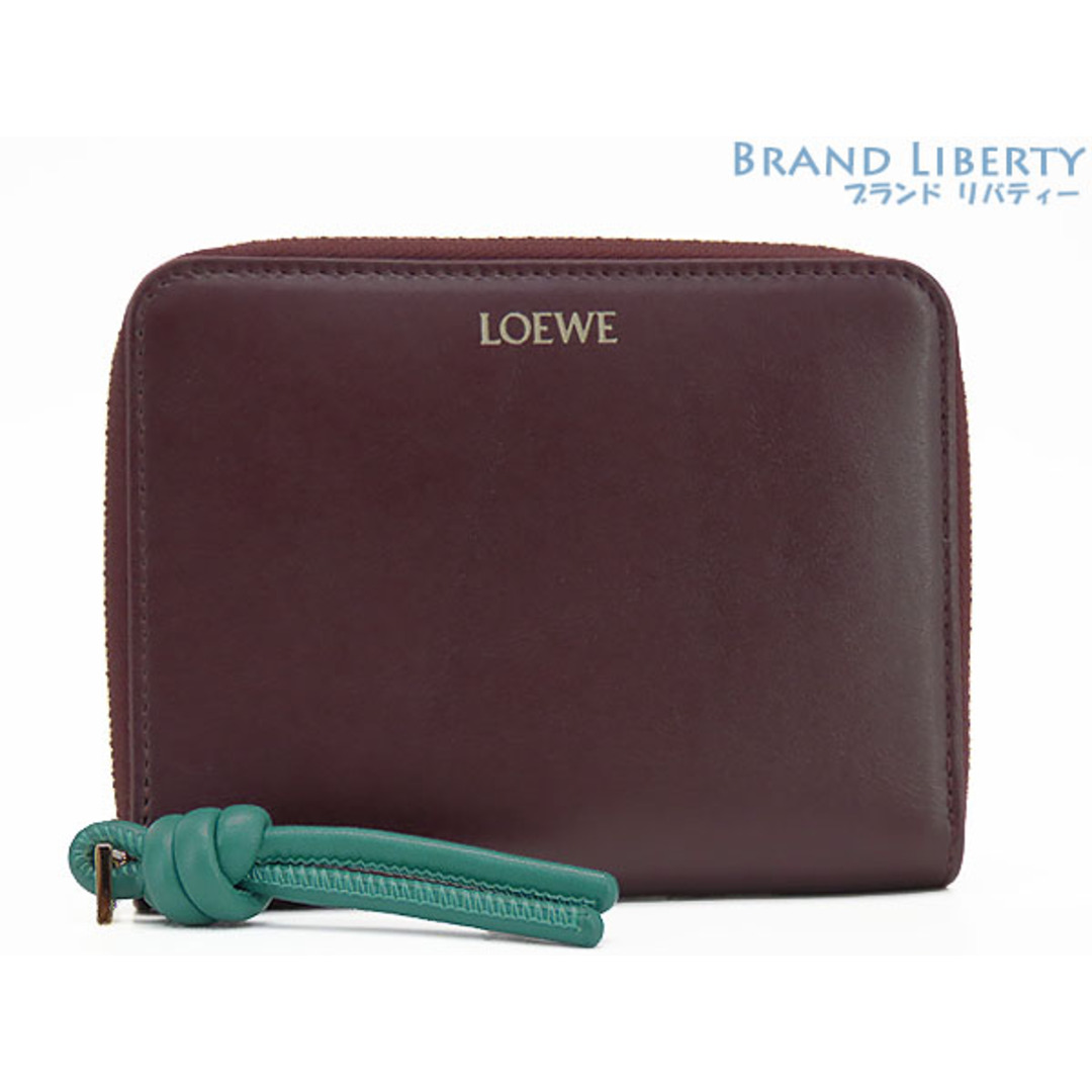 LOEWE - 外超美品 ロエベ ノット コンパクト ジップアラウンド LOEWE - 外超美品 ロエベ ノット コンパクト ジップアラウンド