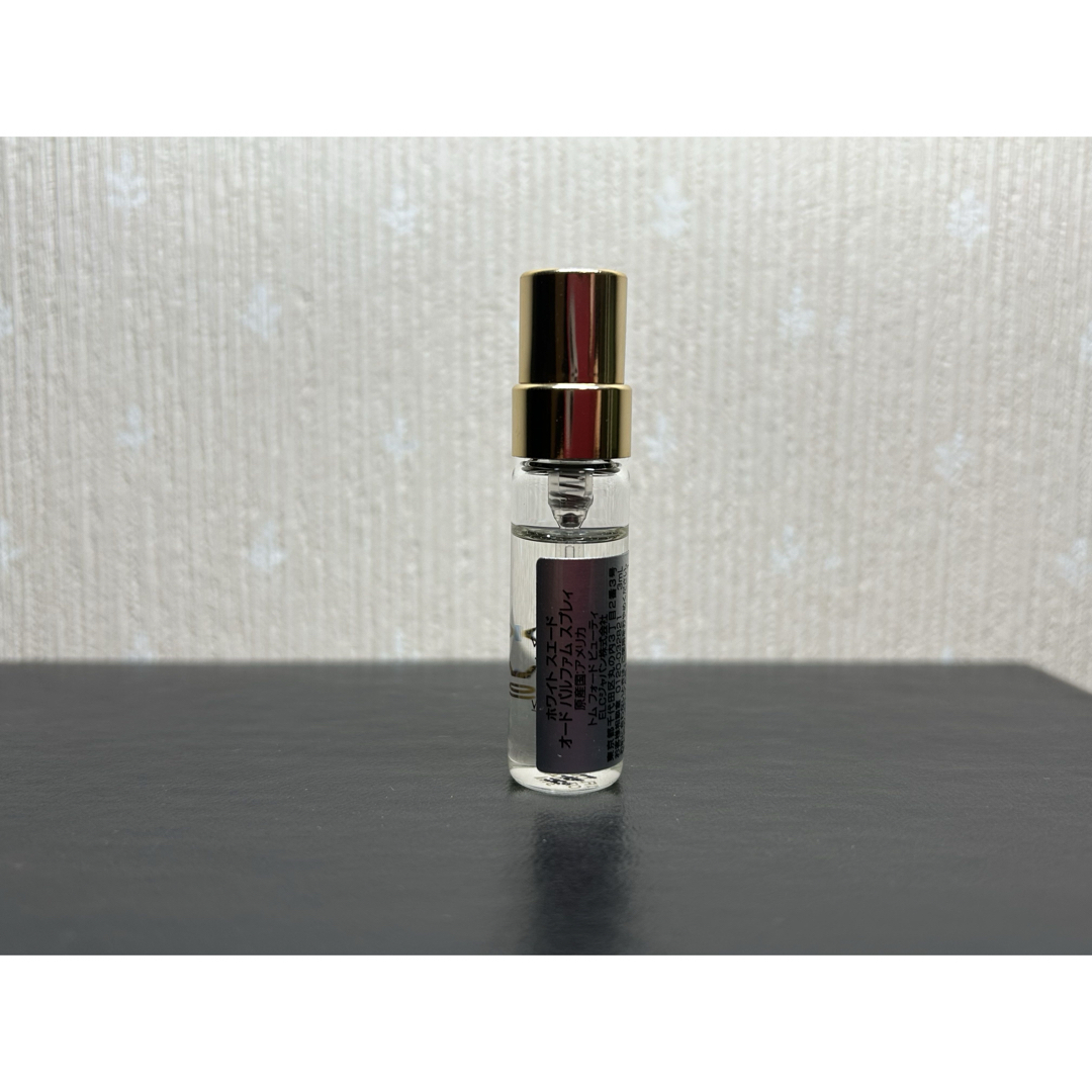 TOM FORD BEAUTY - トムフォード ホワイト スエード 香水 3mLの TOM FORD BEAUTY - トムフォード ホワイト スエード 香水 3mLの