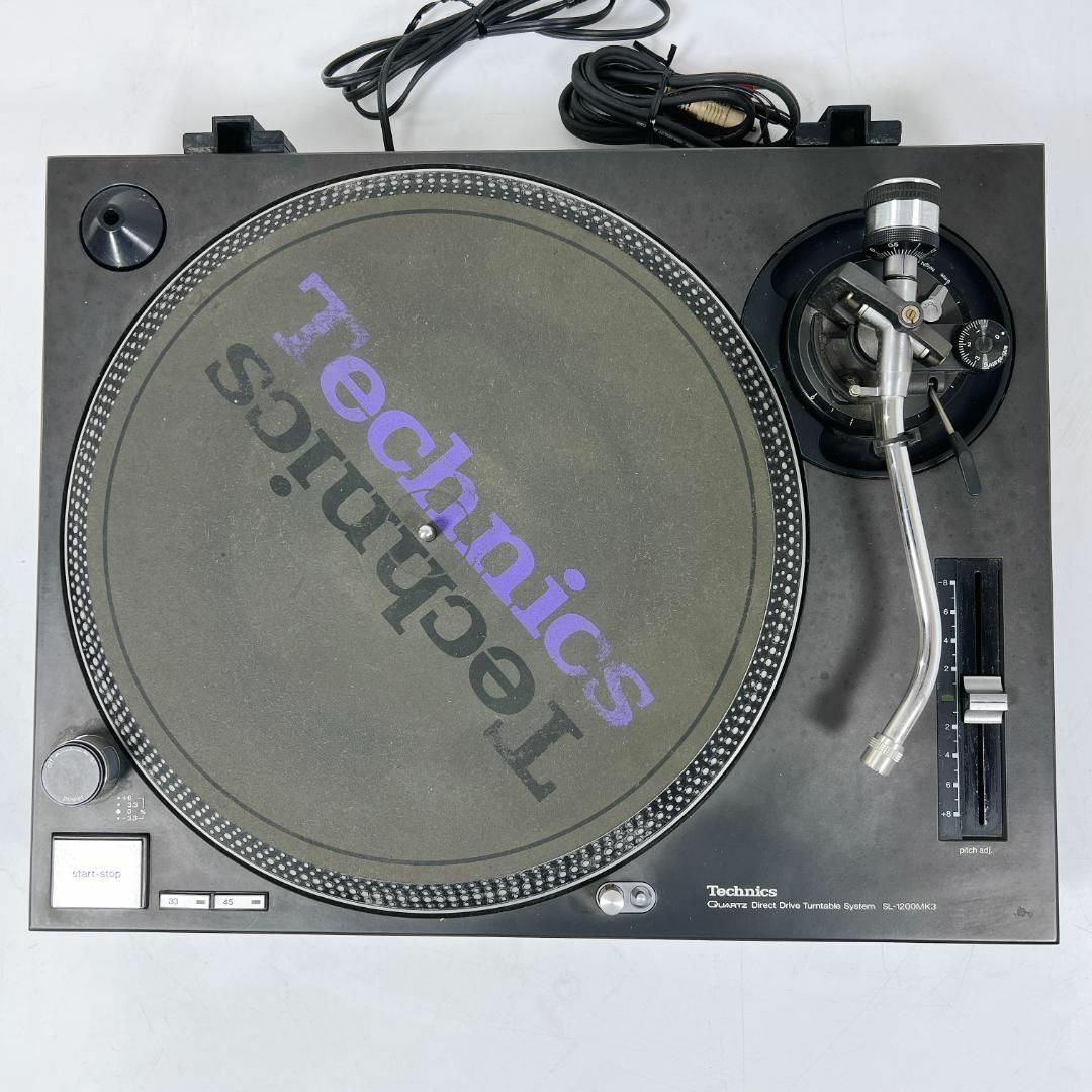Technics - Technics テクニクス SL-1200MK3 ターンテーブル 黒 Technics - Technics テクニクス SL-1200MK3 ターンテーブル 黒