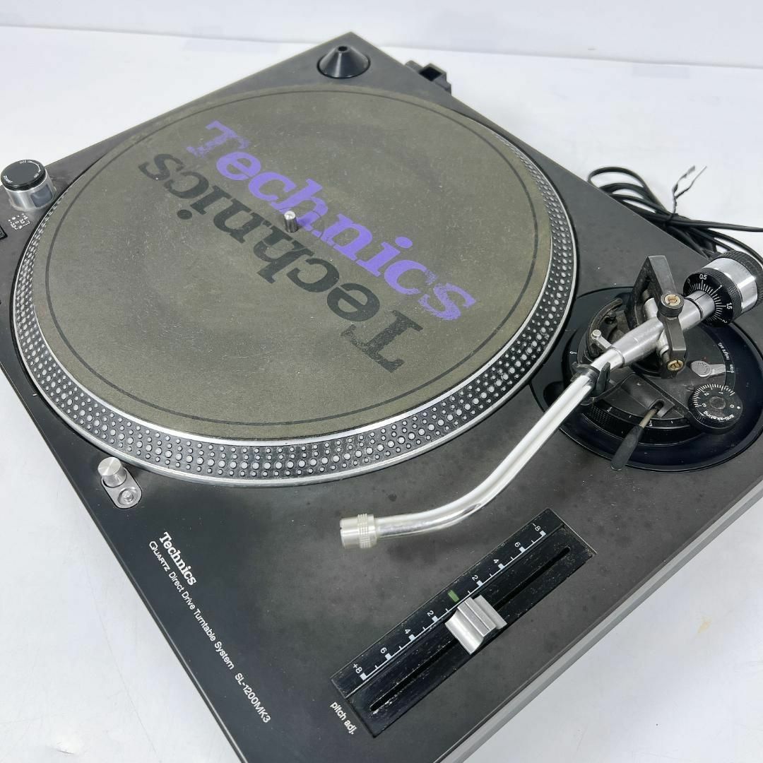 Technics - Technics テクニクス SL-1200MK3 ターンテーブル 黒 Technics - Technics テクニクス SL-1200MK3 ターンテーブル 黒