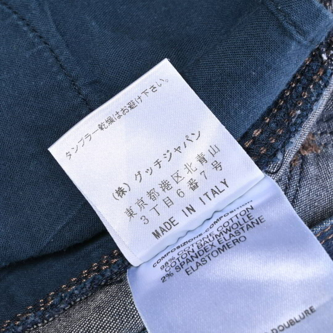 GUCCI - GUCCI ストレッチ スキニー デニム パンツの通販 by GUCCI - GUCCI ストレッチ スキニー デニム パンツの通販 by