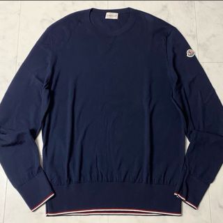 MONCLER - 極美品/Lサイズ○モンクレール MONCLER袖ワッペンロゴ MONCLER - 極美品/Lサイズ○モンクレール MONCLER袖ワッペンロゴ