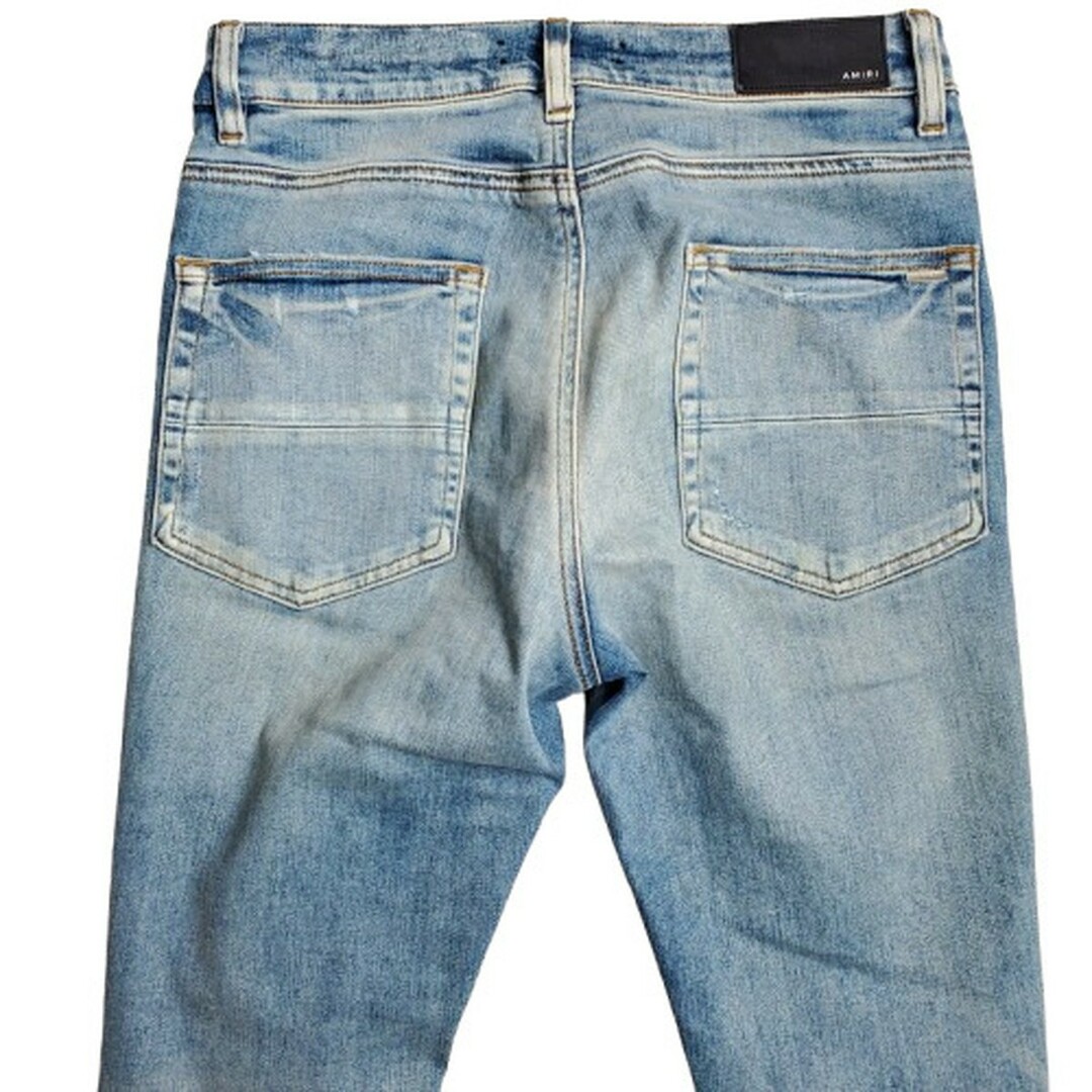 AMIRI - AMIRI アミリ MDS-021 スキニーデニムパンツ デストロイ AMIRI - AMIRI アミリ MDS-021 スキニーデニムパンツ デストロイ