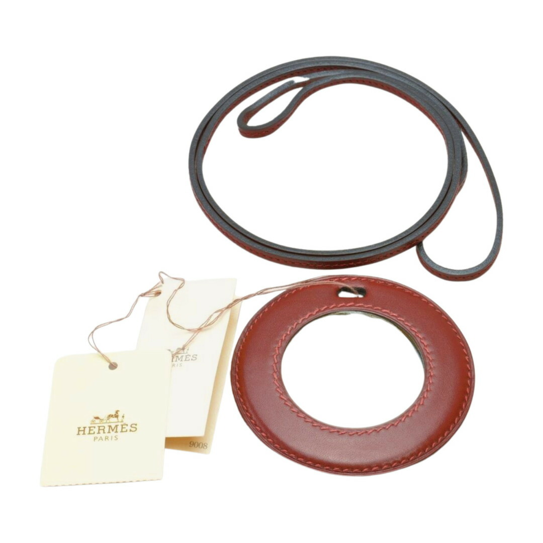 HERMES - エルメス Hermes ネックレス ルーペ ワインレッド HERMES - エルメス Hermes ネックレス ルーペ ワインレッド