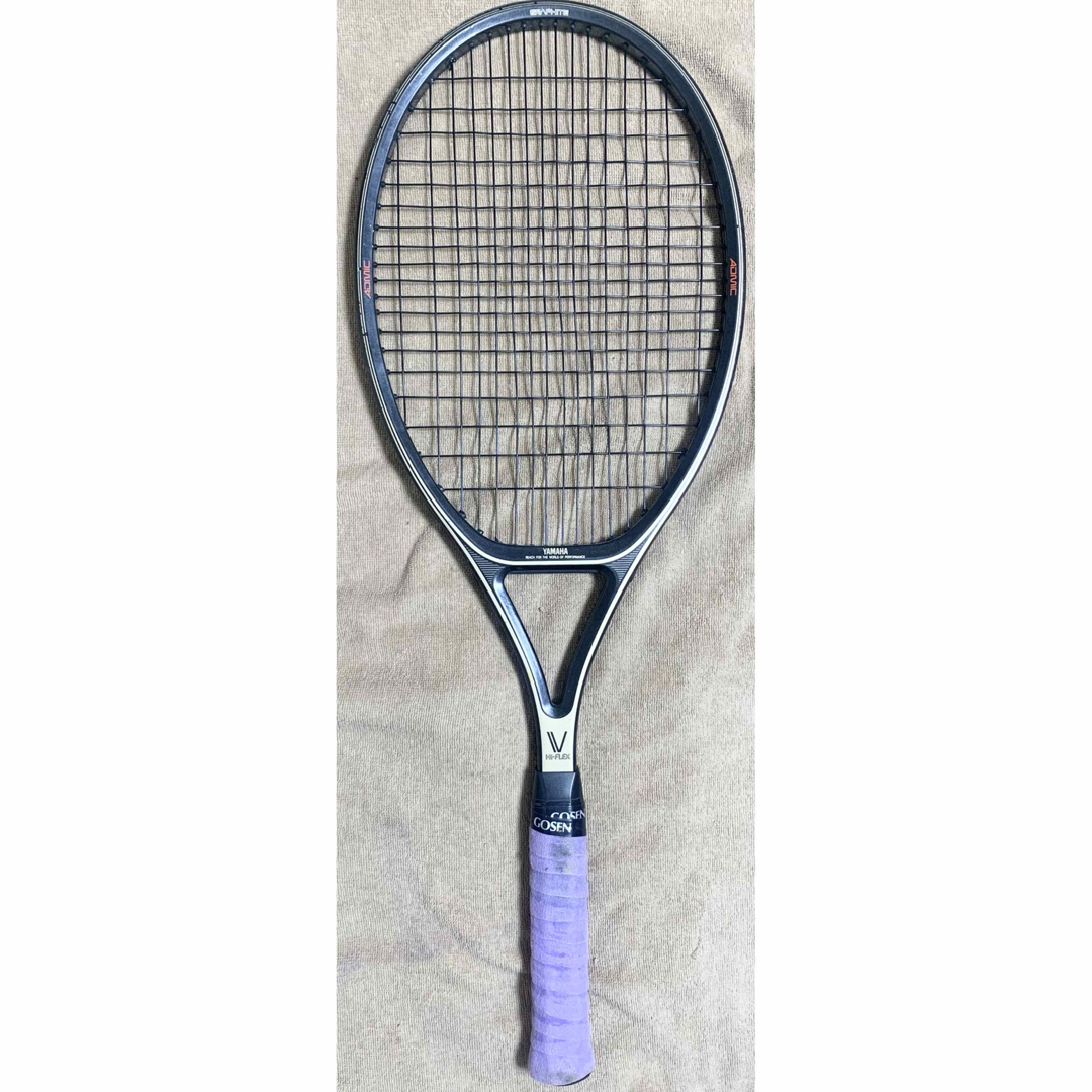 2本セット 硬式 ヤマハ テニスラケット HI-FLEX V PROTO-07の 2本セット 硬式 ヤマハ テニスラケット HI-FLEX V PROTO-07の